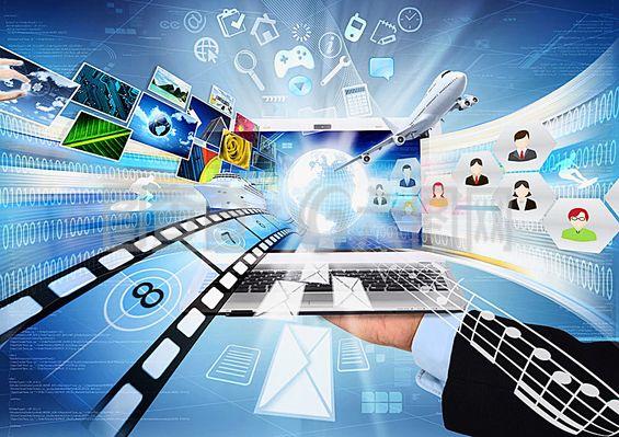 網(wǎng)絡(luò)科技背景素材